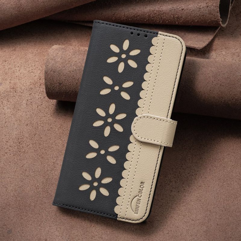 Bescherming Hoesje Xiaomi Redmi Note 14 5g Bloemen Binfen Kleur