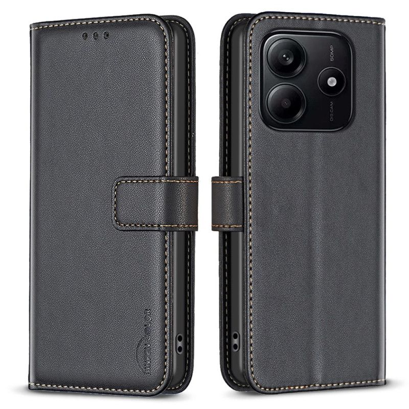 Bescherming Hoesje Xiaomi Redmi Note 14 5g Lederlook Binfen Kleur