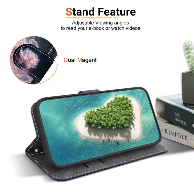 Bescherming Hoesje Xiaomi Redmi Note 14 5g Paarse Pioenroos