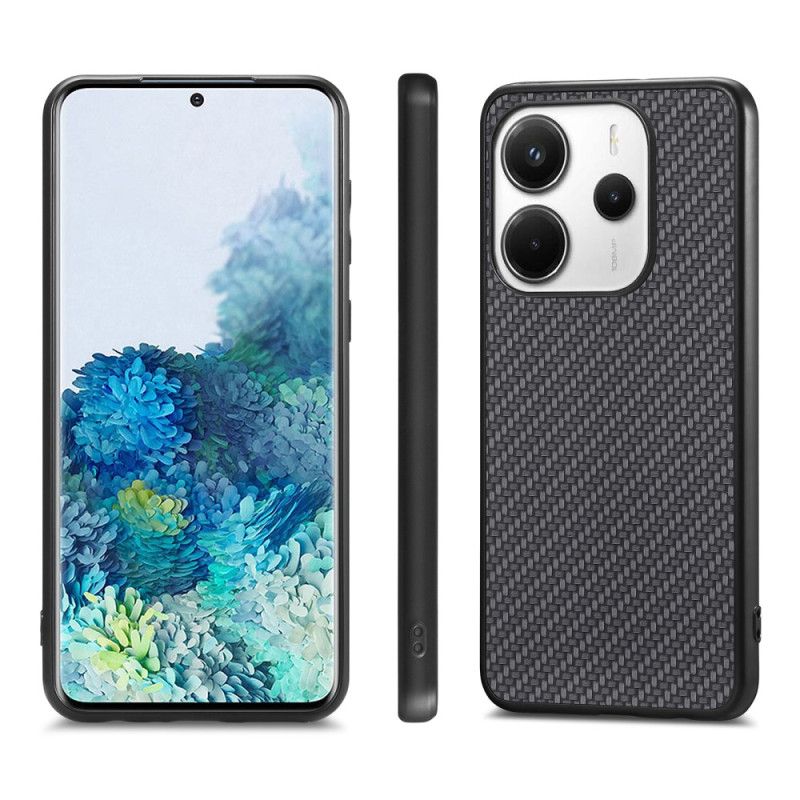 Cover Hoesje Xiaomi Redmi Note 14 5g Telefoonhoesje Koolstofvezeltextuur