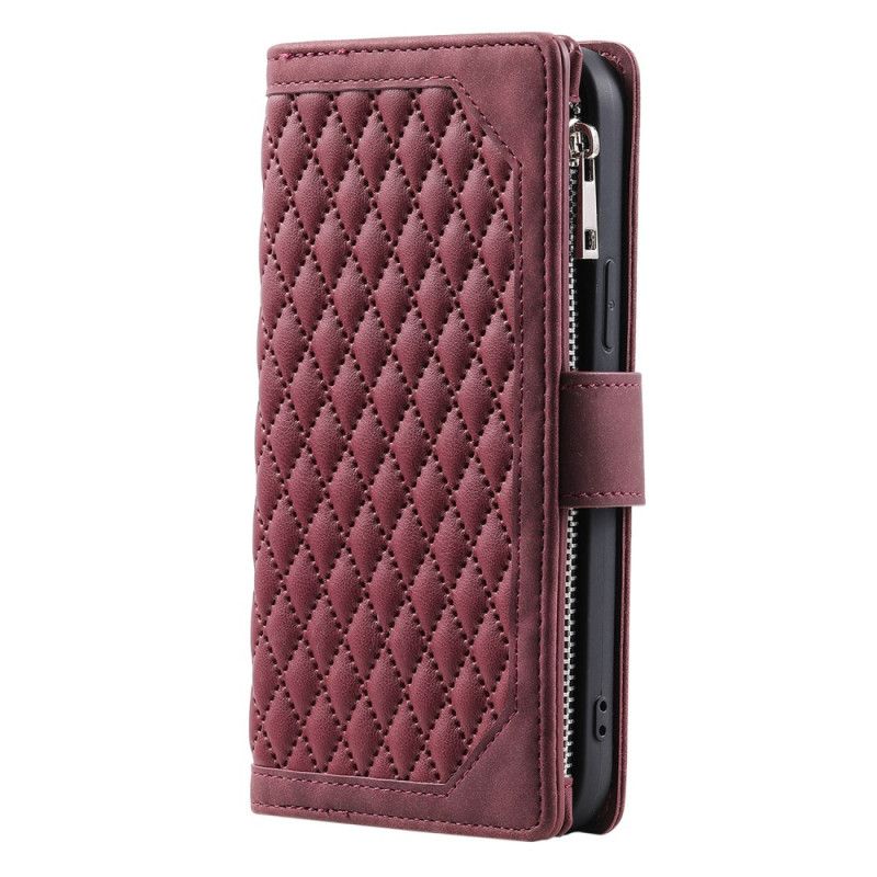 Flip Case Leren Xiaomi Redmi Note 14 5g Gewatteerde Portemonnee