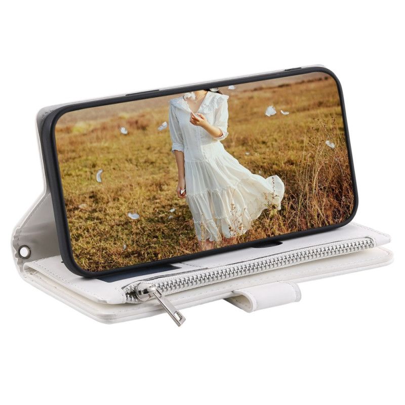 Flip Case Leren Xiaomi Redmi Note 14 5g Gewatteerde Portemonnee