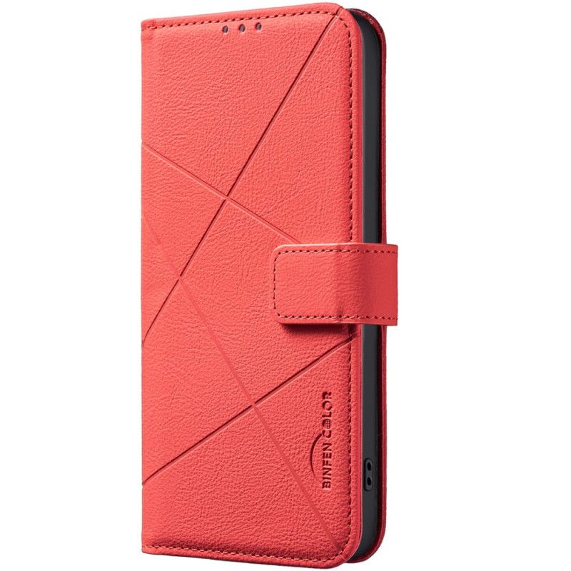 Folio-hoesje Xiaomi Redmi Note 14 5g Binfen Color Lijnen