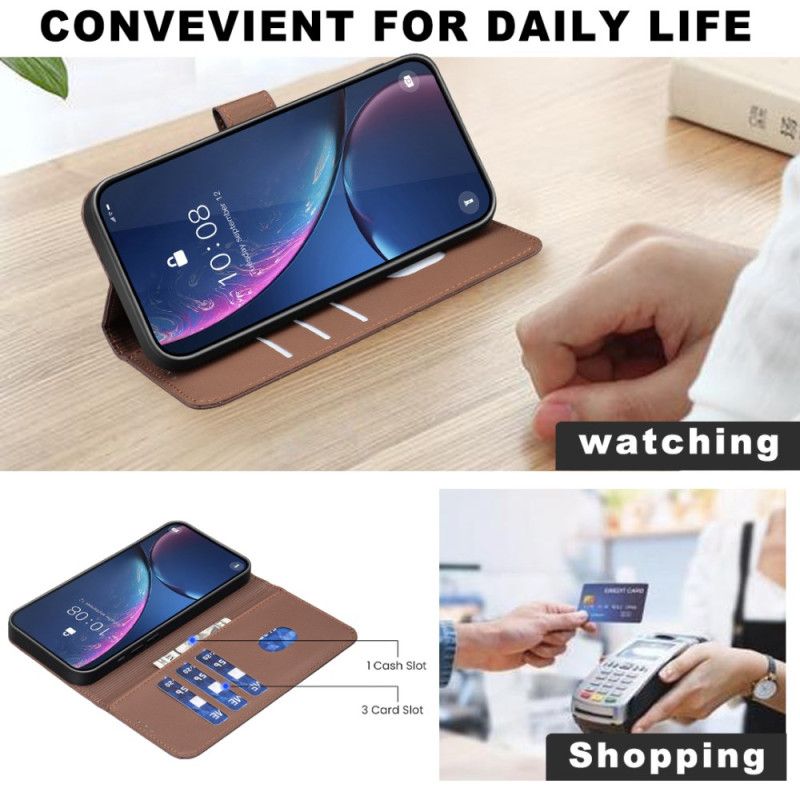 Folio-hoesje Xiaomi Redmi Note 14 5g Binfen Color Lijnen