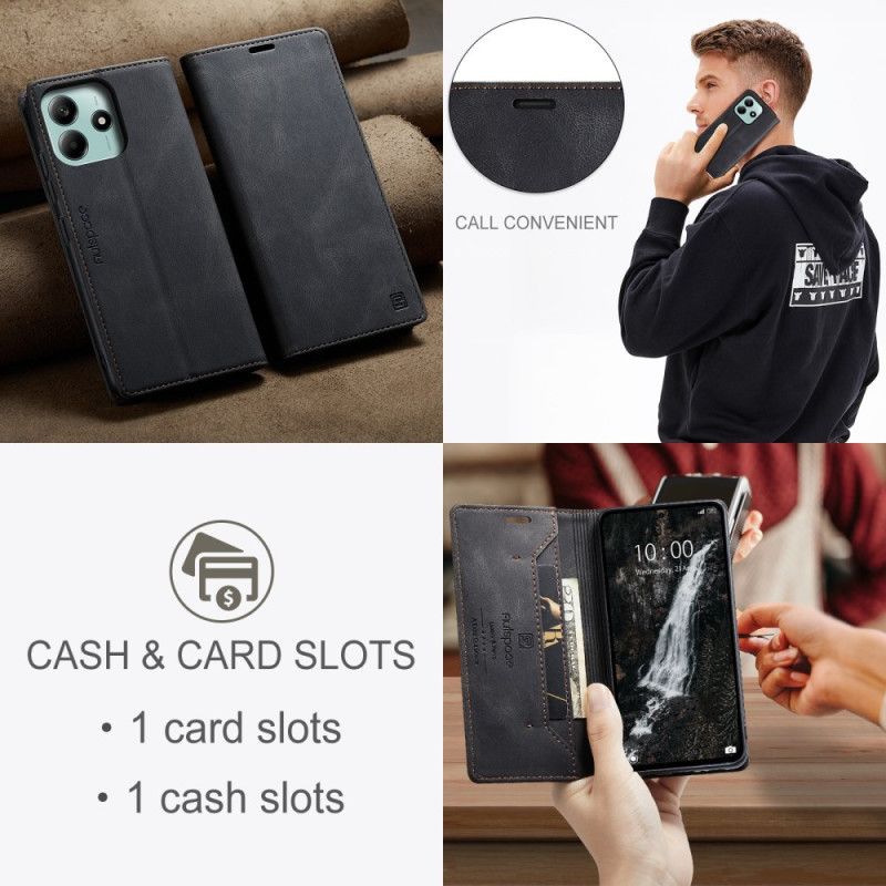 Folio-hoesje Xiaomi Redmi Note 14 5g Denimstof