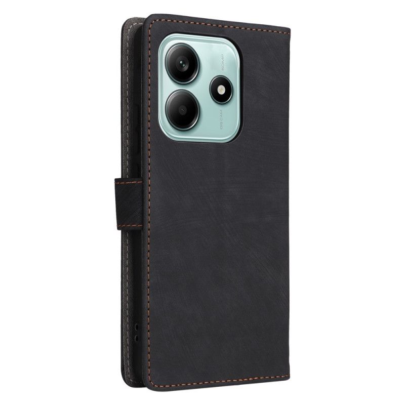 Folio-hoesje Xiaomi Redmi Note 14 5g Suède-effect Rfid-bescherming