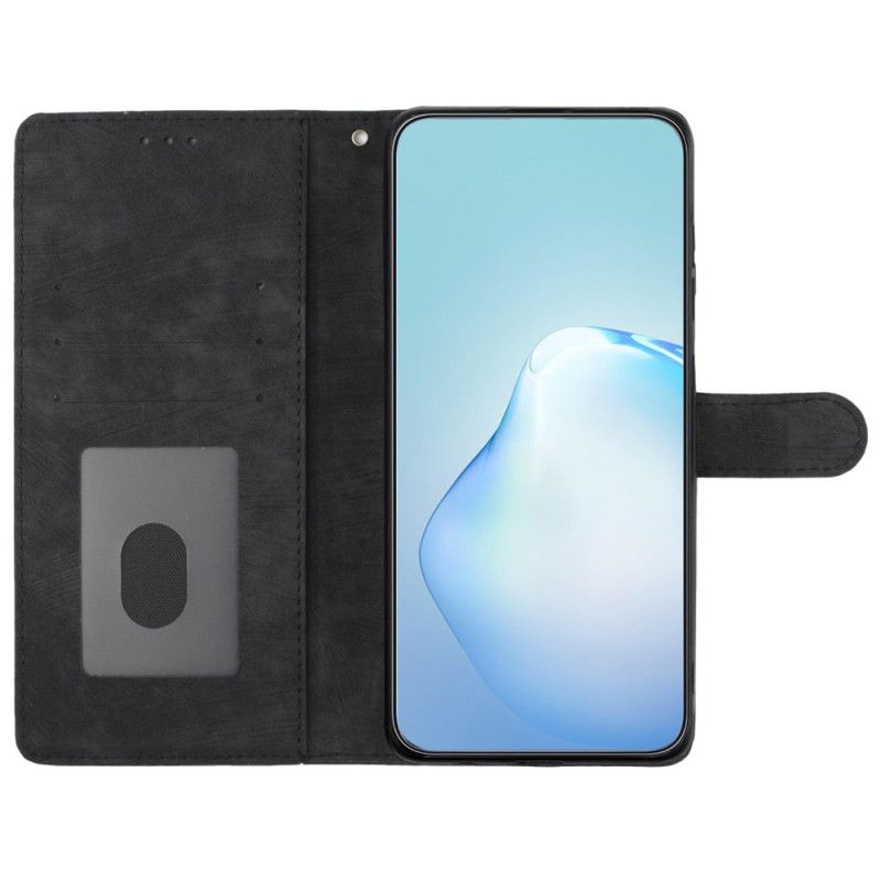 Folio-hoesje Xiaomi Redmi Note 14 5g Suède-look Met Bandje