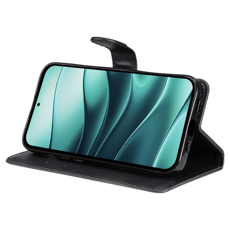 Folio-hoesje Xiaomi Redmi Note 14 5g Telefoonhoesje Kunstleer Met Bandje