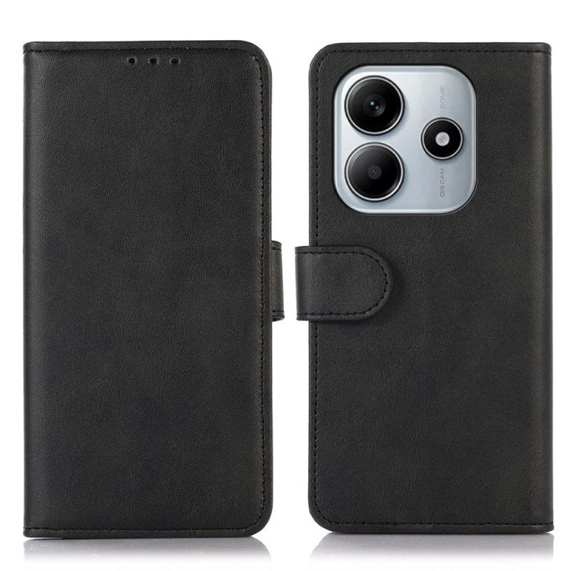 Folio-hoesje Xiaomi Redmi Note 14 5g Telefoonhoesje Lederlook