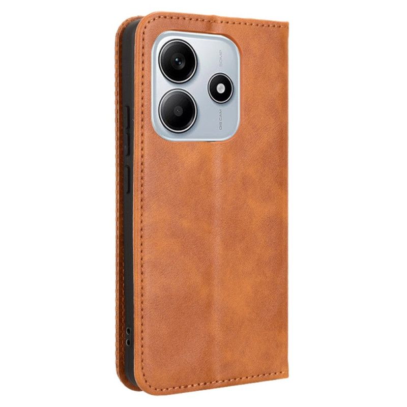 Folio-hoesje Xiaomi Redmi Note 14 5g Vintage Rand