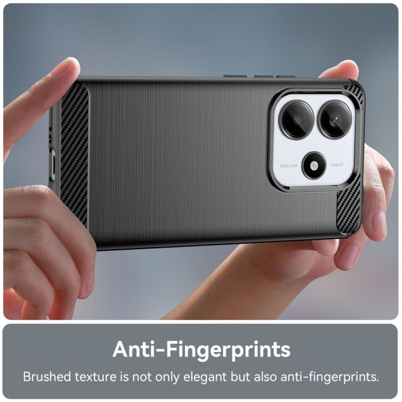 Hoesje Voor Xiaomi Redmi Note 14 5g Geborsteld Koolstofvezel