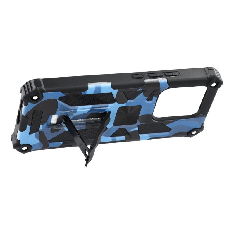 Hoesje Voor Xiaomi Redmi Note 14 5g Robuust Met Geïntegreerde Standaard Camouflage