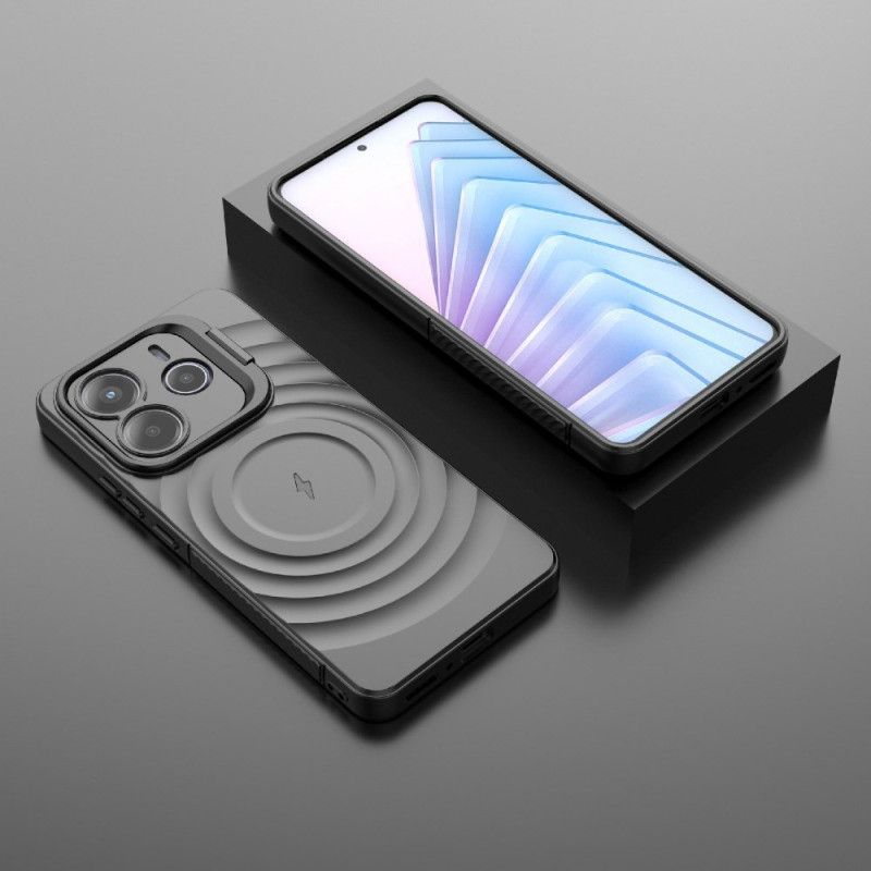 Hoesje Xiaomi Redmi Note 14 5g Magsafe-compatibel Met Golvend Ontwerp