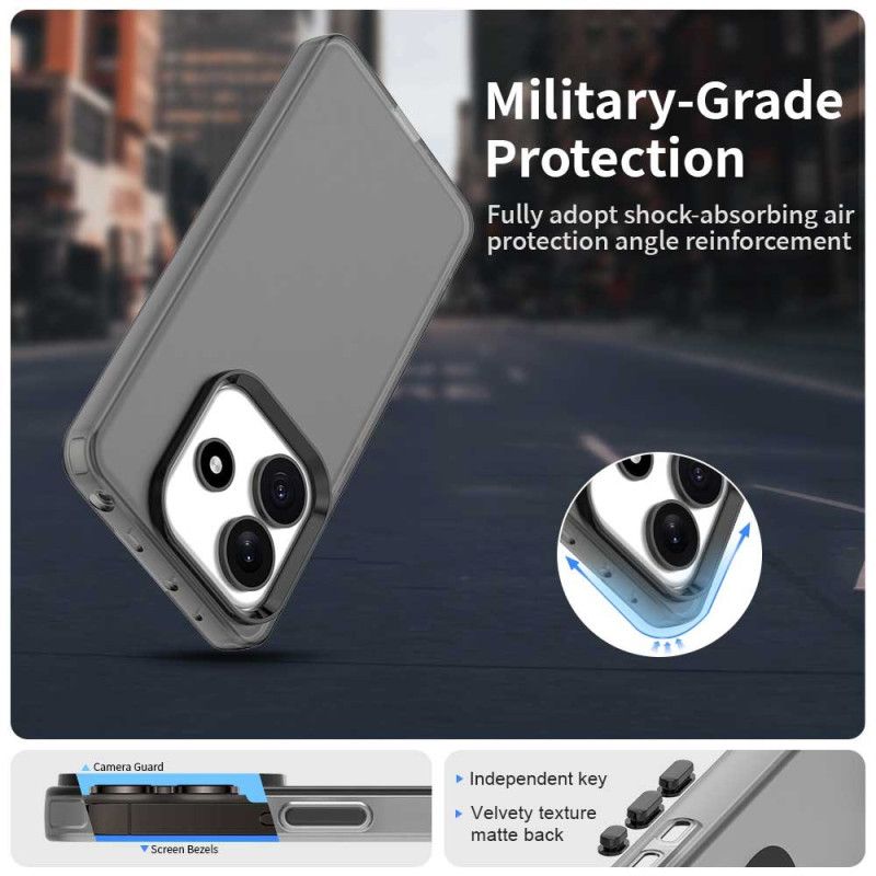 Hoesje Xiaomi Redmi Note 14 5g Matte Afwerking