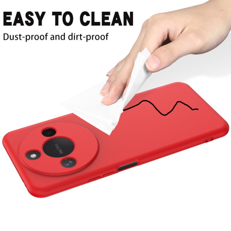 Hoesje Xiaomi Redmi Note 14 5g Vloeibare Siliconen Met Koord Bescherming Hoesje