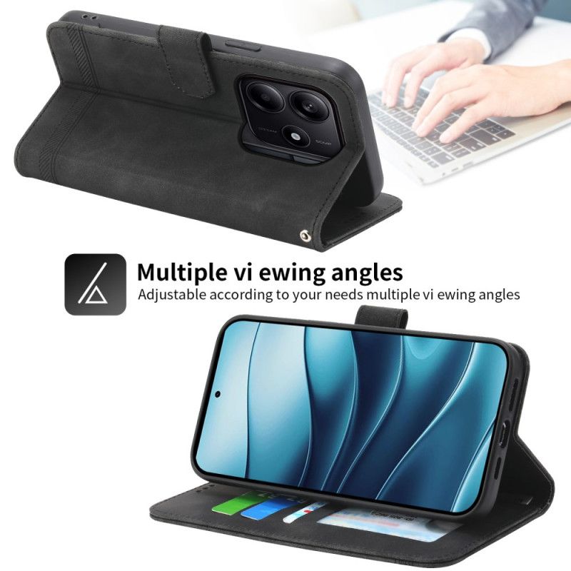 Leren Hoesje Voor Xiaomi Redmi Note 14 5g Dierfeng