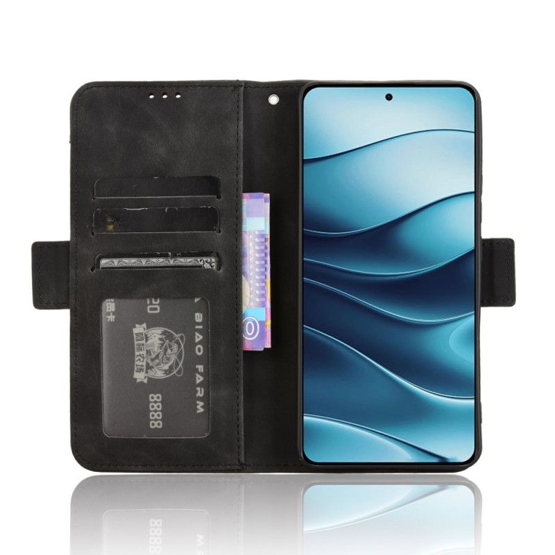 Leren Hoesje Voor Xiaomi Redmi Note 14 5g Meerdere Kaarten