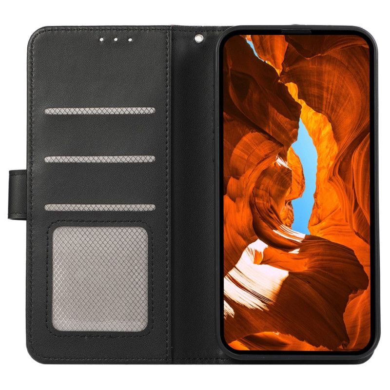 Leren Hoesje Voor Xiaomi Redmi Note 14 5g Rfid-beschermende Portemonnee Abeel