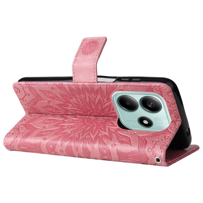 Leren Hoesje Xiaomi Redmi Note 14 5g Mandala