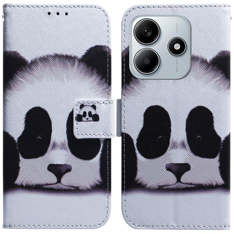 Leren Hoesje Xiaomi Redmi Note 14 5g Panda
