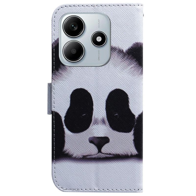 Leren Hoesje Xiaomi Redmi Note 14 5g Panda