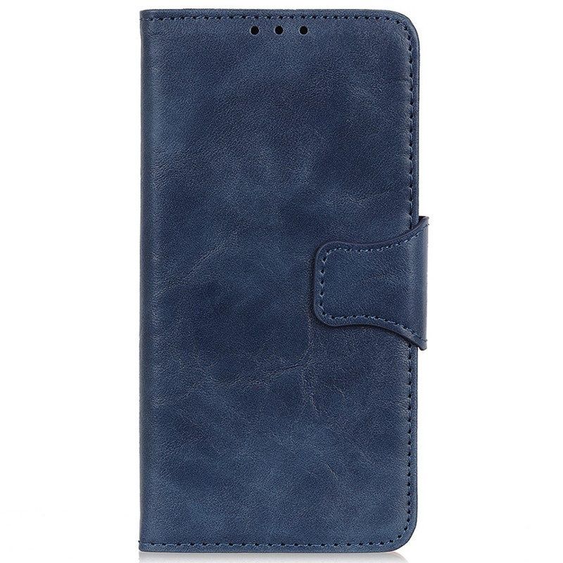 Folio-hoesje voor OnePlus Nord 2T 5G Vintage Gespleten Leer