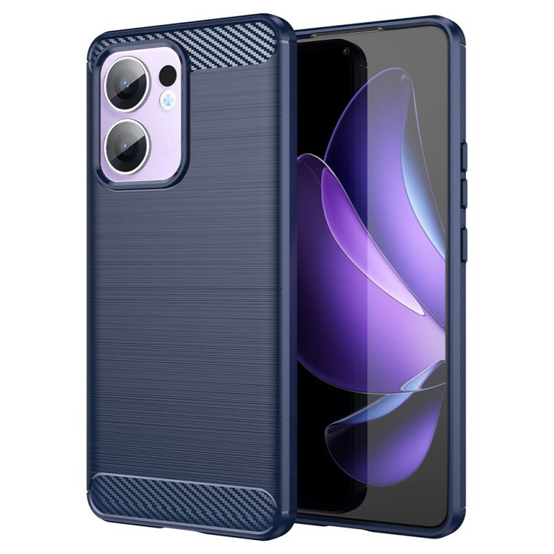 Cover Hoesje Oppo Reno 13f 4g / 5g / 13 Fs 5g Telefoonhoesje Geborsteld Koolstofvezel