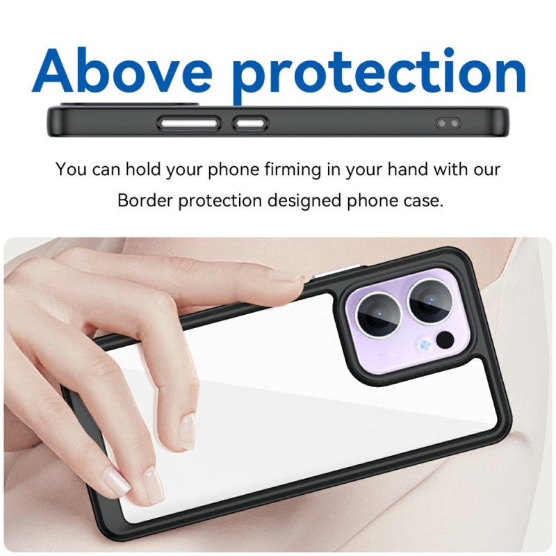 Hoesje Oppo Reno 13f 4g / 5g / 13 Fs 5g Hybride Bescherming Hoesje