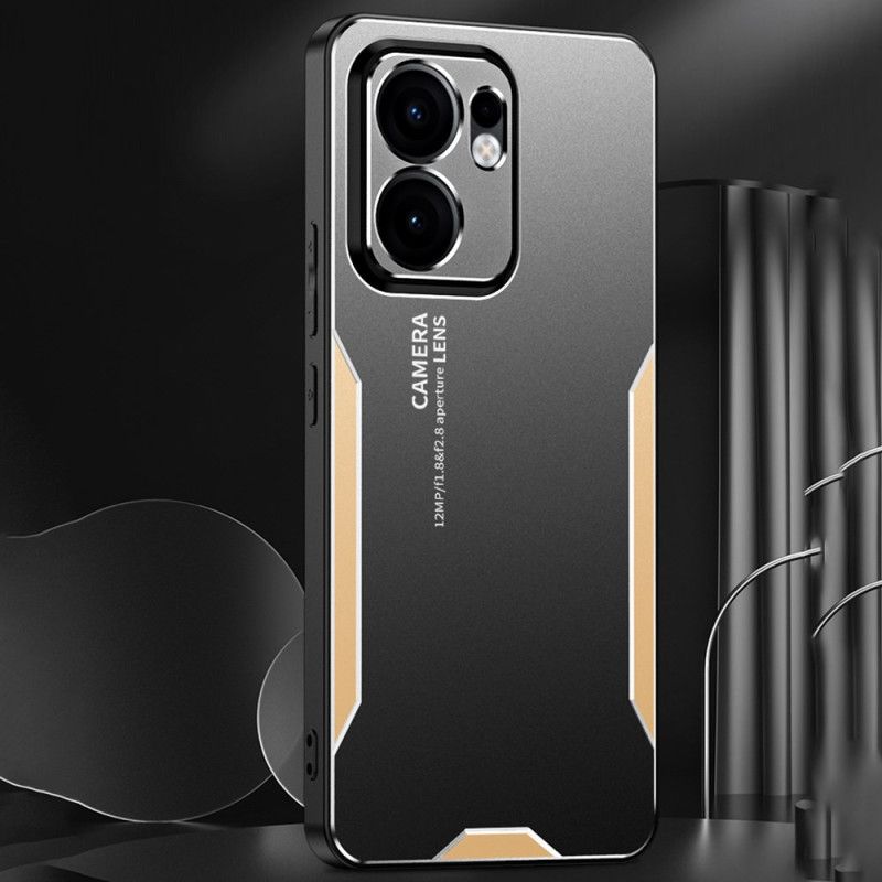 Hoesje Oppo Reno 13f 4g / 5g / 13 Fs 5g Metaaleffect Bescherming Hoesje