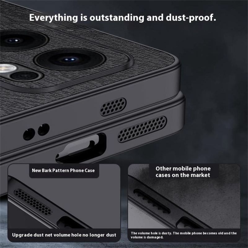 Hoesje Voor Oppo Reno 13f 4g / 5g / 13 Fs 5g Houtnerf