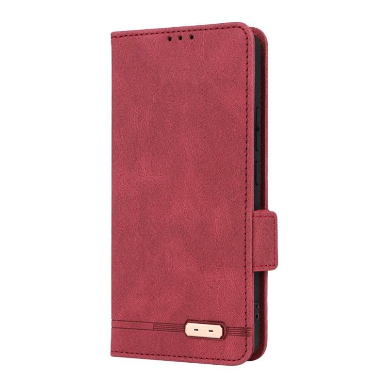 Leren Hoesje Oppo Reno 13f 4g / 5g / 13 Fs 5g Retro Design Bescherming Hoesje