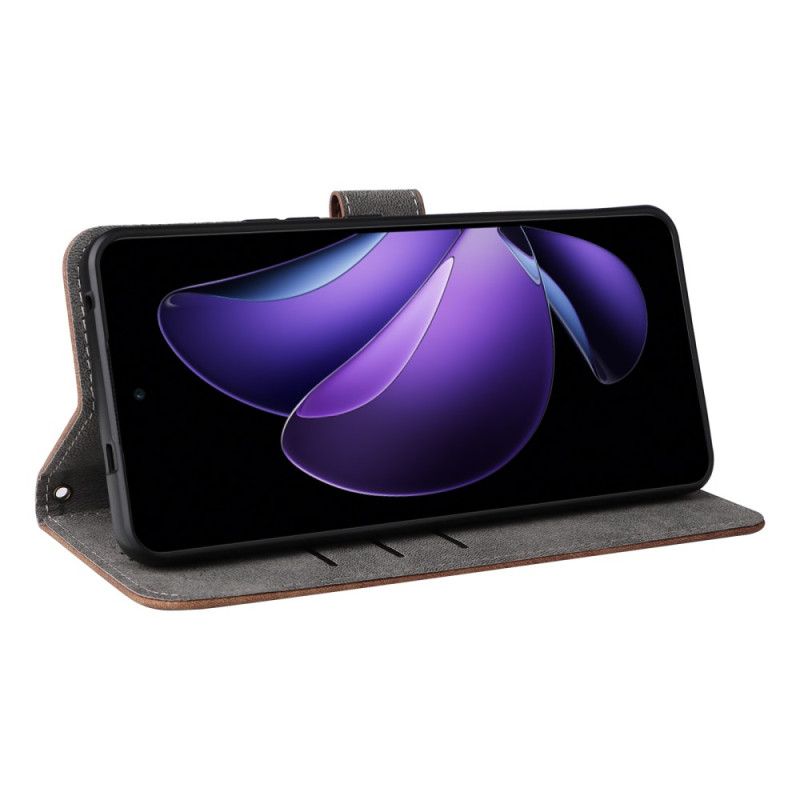 Leren Hoesje Oppo Reno 13f 4g / 5g / 13 Fs 5g Rfid-portemonneekoord