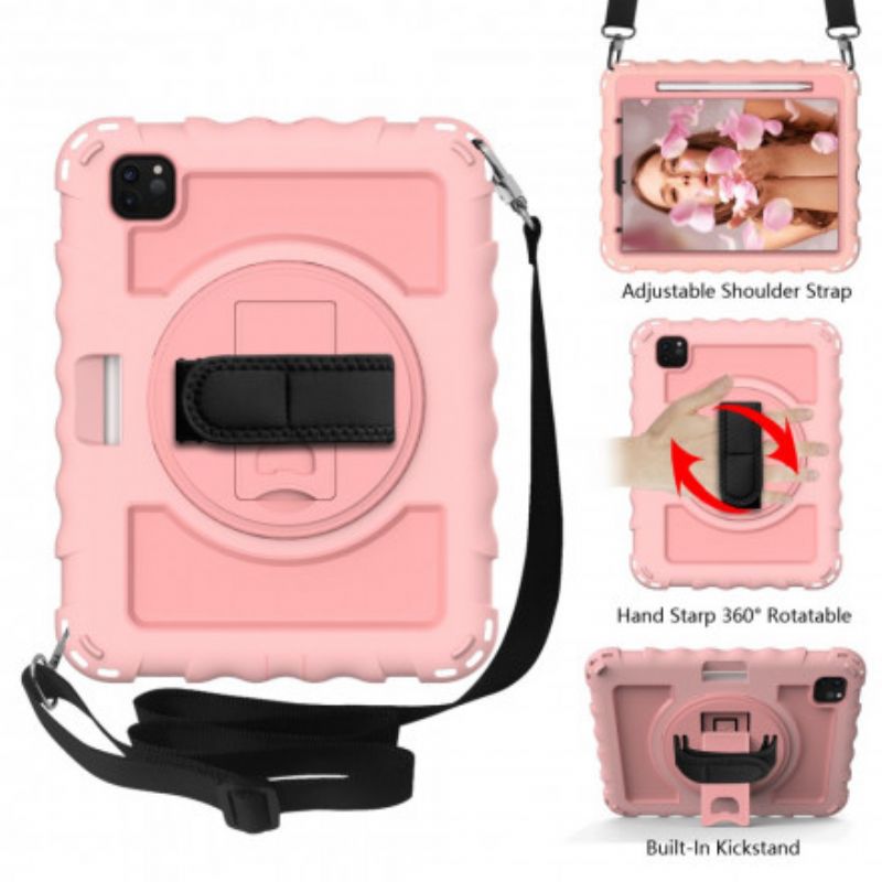Hoesje iPad Pro 11" (2021) (2020) (2018) Bumper In Multifunctionele Stijl