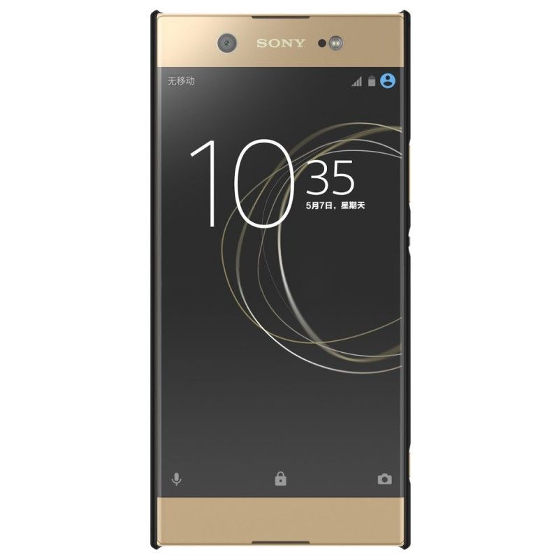 Hoesje voor Sony Xperia XA1 Ultra Rood Wit Stijve Frosted Nillkin