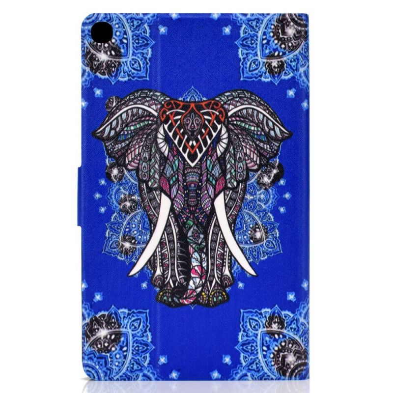Cover Folio-hoesje Samsung Galaxy Tab S6 Lite Telefoonhoesje Indische Olifant