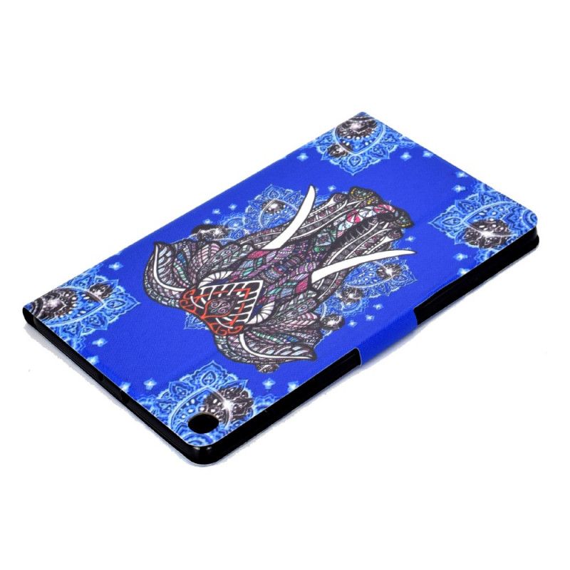 Cover Folio-hoesje Samsung Galaxy Tab S6 Lite Telefoonhoesje Indische Olifant