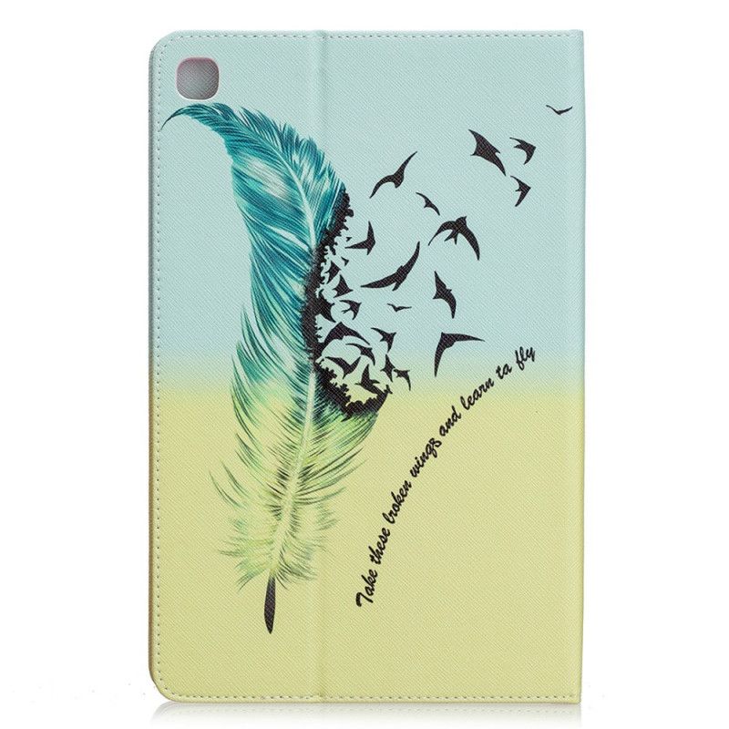 Cover Samsung Galaxy Tab S6 Lite Leer Veer Te Vliegen