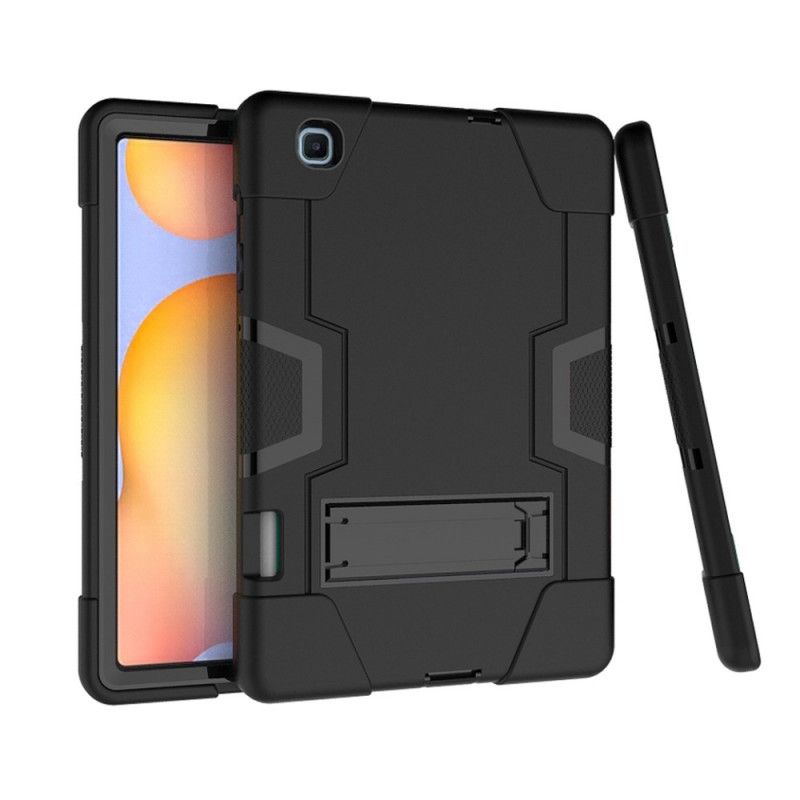 Hoesje Samsung Galaxy Tab S6 Lite Grijs Zwart Ultrabestendige Kleuren