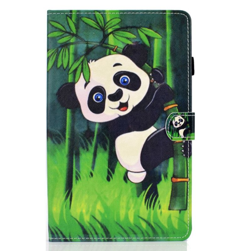 Leren Hoesje Samsung Galaxy Tab S6 Lite Panda