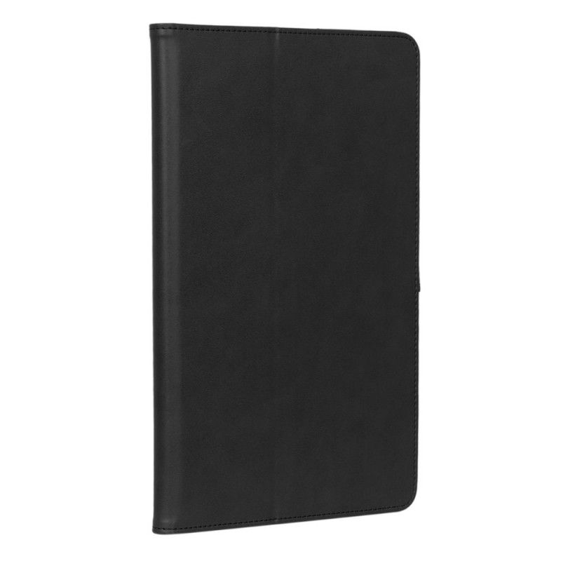 Leren Hoesje Samsung Galaxy Tab S6 Lite Rood Zwart Telefoonhoesje Multifunctioneel Bedrijf