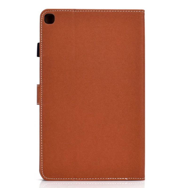 Leren Hoesje Samsung Galaxy Tab S6 Lite Telefoonhoesje Hond En Kat