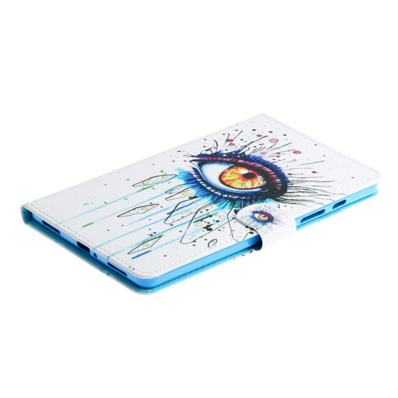 Leren Hoesje Samsung Galaxy Tab S6 Lite Telefoonhoesje Kunst