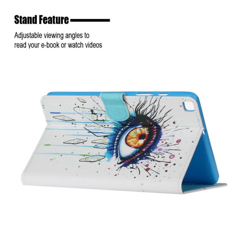 Leren Hoesje Samsung Galaxy Tab S6 Lite Telefoonhoesje Kunst