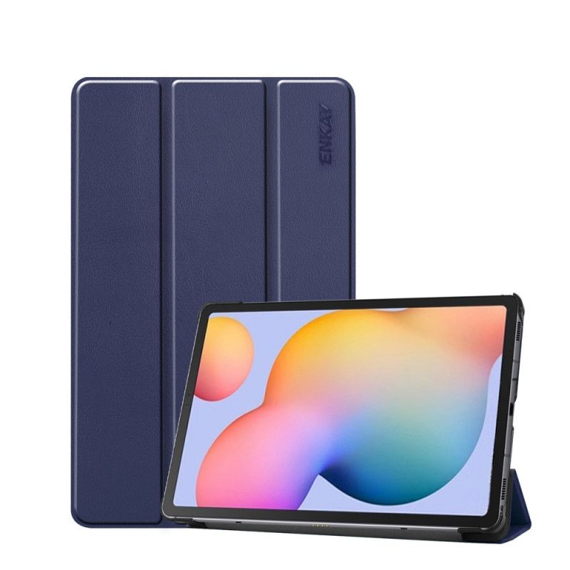 Smart Case Samsung Galaxy Tab S6 Lite Grijs Zwart Enkay