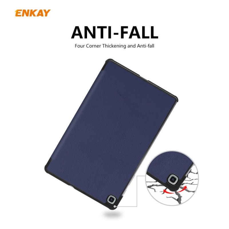 Smart Case Samsung Galaxy Tab S6 Lite Grijs Zwart Enkay
