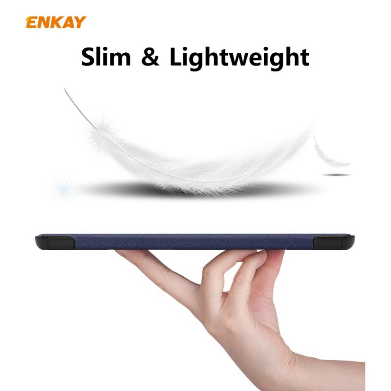 Smart Case Samsung Galaxy Tab S6 Lite Grijs Zwart Enkay