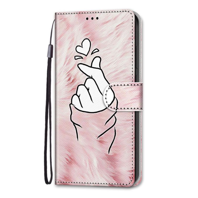 Flip Case Leren Samsung Galaxy S21 Ultra 5G Vingerhart