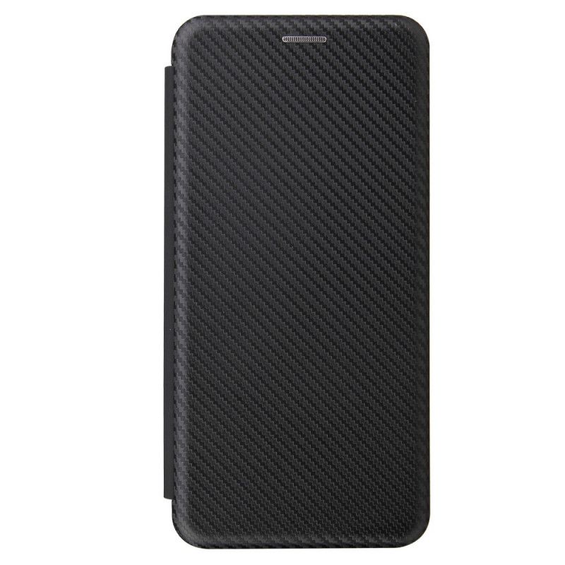 Folio-hoesje Samsung Galaxy S21 Ultra 5G Oranje Zwart Koolstofvezel