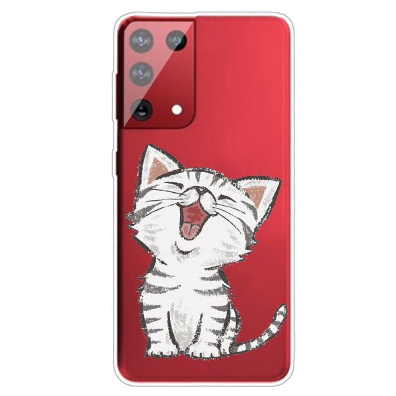 Hoesje Samsung Galaxy S21 Ultra 5G Charmante Kat
