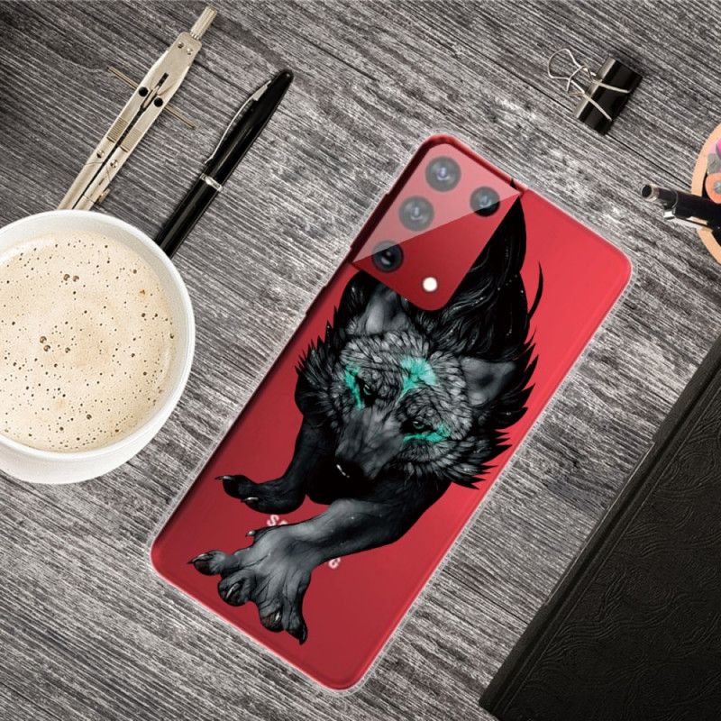 Hoesje Samsung Galaxy S21 Ultra 5G Grafische Wolf